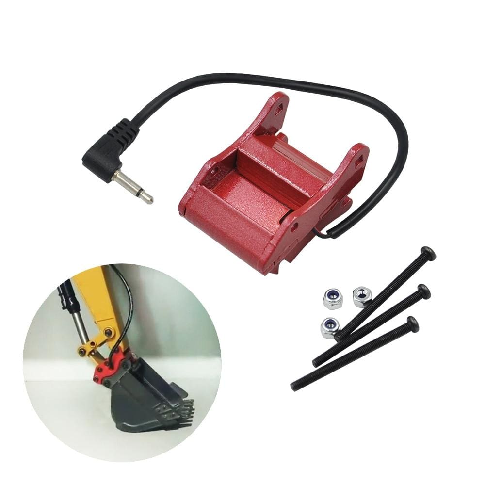 Excavator Automatic Bucket Changer Metal Cnc For Huina 580 1:14 23Ch Rc Full Alloy Part Parts &