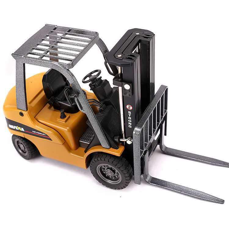 Huina 1717 1:50 Die-Cast Alloy Forklift Truck Diecasts & Toy Vehicles